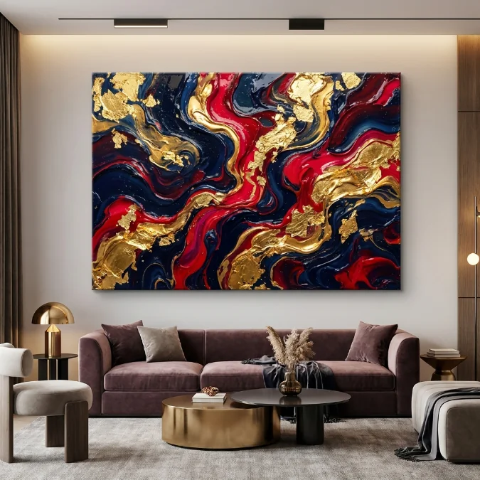 Abstract Fluid Splash